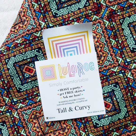 TC Lularoe Print Legging - Picture 5 of 6